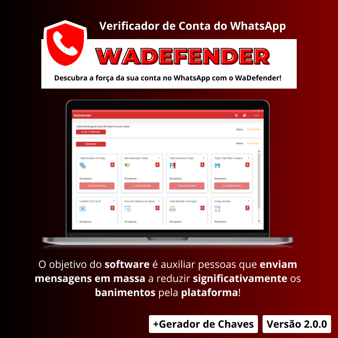 WA DEFENDER + GERADOR DE LILCENÇAS
